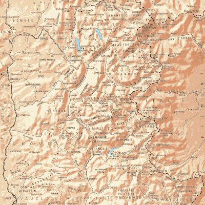 Les Alpes françaises - sommaire