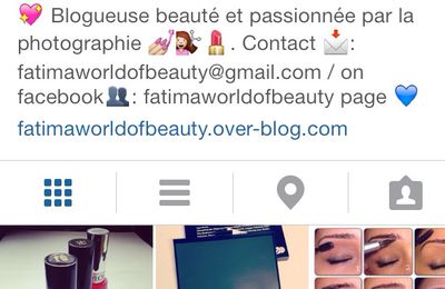 My Instagram account 💗