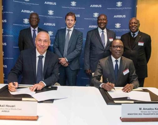 Transport aérien: Airbus boucle une convention avec la Côte d'Ivoire