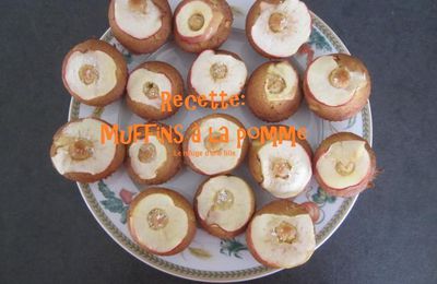 Muffins aux pommes 