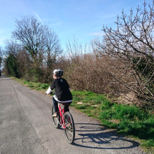 Sortie à vélo avec Maxime