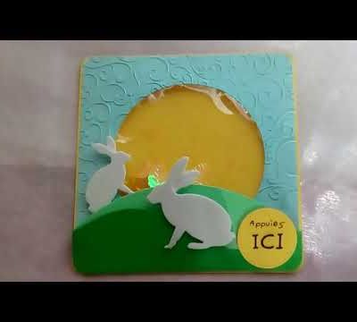 Nouveauté ma shaker carte lumineuse 