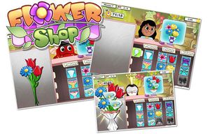 Le jeu en ligne Flower Shop