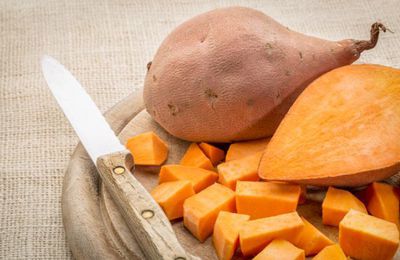 Sweet potato for dogs? Some common “human” things dogs can eat