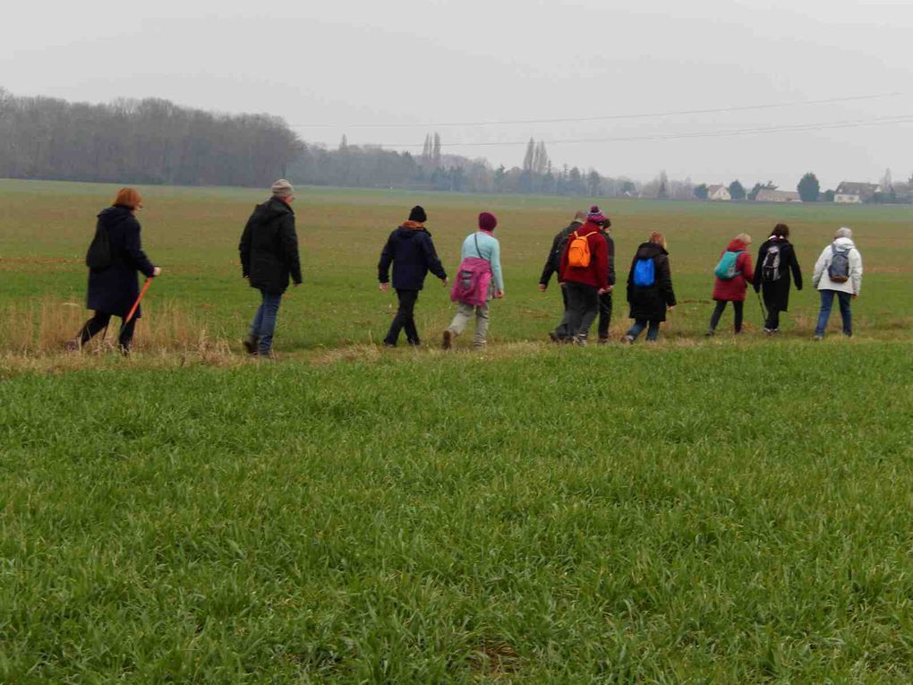 La marche du 9 février autour de Villegats