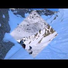 Couloir Nord des Grands Moulins : l'hunivers du raide