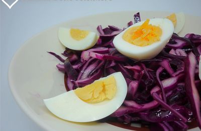 Salade de choux rouge