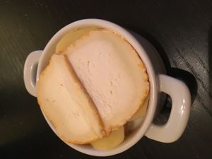 Gratin au fromage de Langres