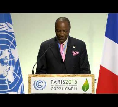 LE DÉCRYPTAGE DU DISCOURS DU PRÉSIDENT DE LA GUINÉE À LA #COP21 (CONFERENCE OF PARTIES)