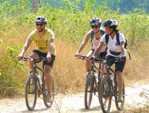 Decouverte de Kanchanaburi en VTT avec SAWADI SAIYOK Jungle Adventure 