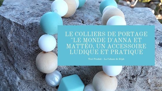 Le collier de portage "Le Monde d'Anna et Mattéo, un accessoire ludique et pratique