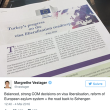La Commission européenne accepte sous conditions d’exempter les Turcs de visa
