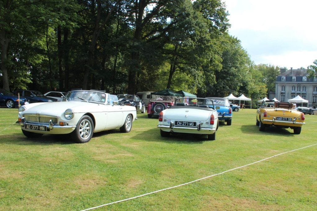 WEEK END DE L'ELEGANCE AUTOMBILE DE NIEPPE WEAN ROTARY NIEPPE EXPO AUTO CHATEAU DE NIEPPE