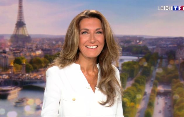 Anne-Claire Coudray Le 13H TF1 le 10.09.2022