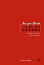 « La Préférence pour l'inégalité » de François DUBET