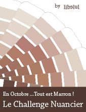 Le challenge nuancier // 2011.10 : MARRON chez Libelul