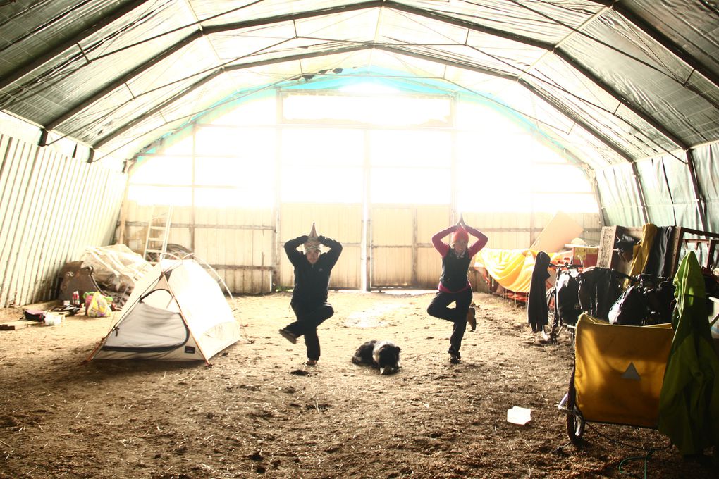 Extraterrestres fraîchement débarqués, Ambiance dans le tunnel, Charôlaise et son veau de deux jours, Bocage Charôlais, Rîves de Loire en crue, Bottes.  