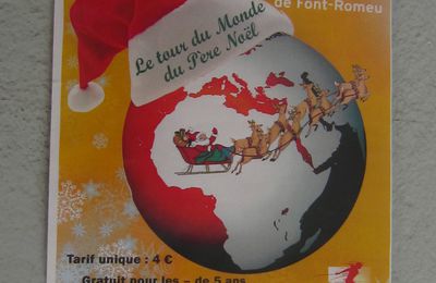 Font Romeu le tour du monde du Père Noel le 16 déc 2011