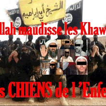 Qu'Allâh maudisse les khawarijs !