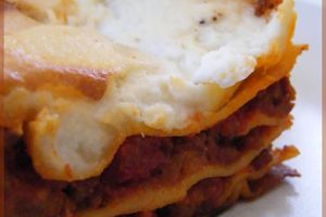 Lasagnes à la bolognaise