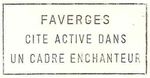 Les "Flammes" postales de Faverges-74210