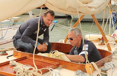 Préparatif des voiles de légendes - Trophée Gavottes la baule