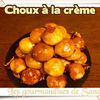 Choux à la crème pâtissière et au caramel