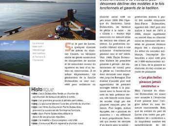 Economie - Arcachon Magazine - Chantier naval Dubourdieu - Eté 2005