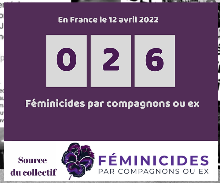 82 EME  FEMINICIDES DEPUIS LE DEBUT  DE L ANNEE 2022 