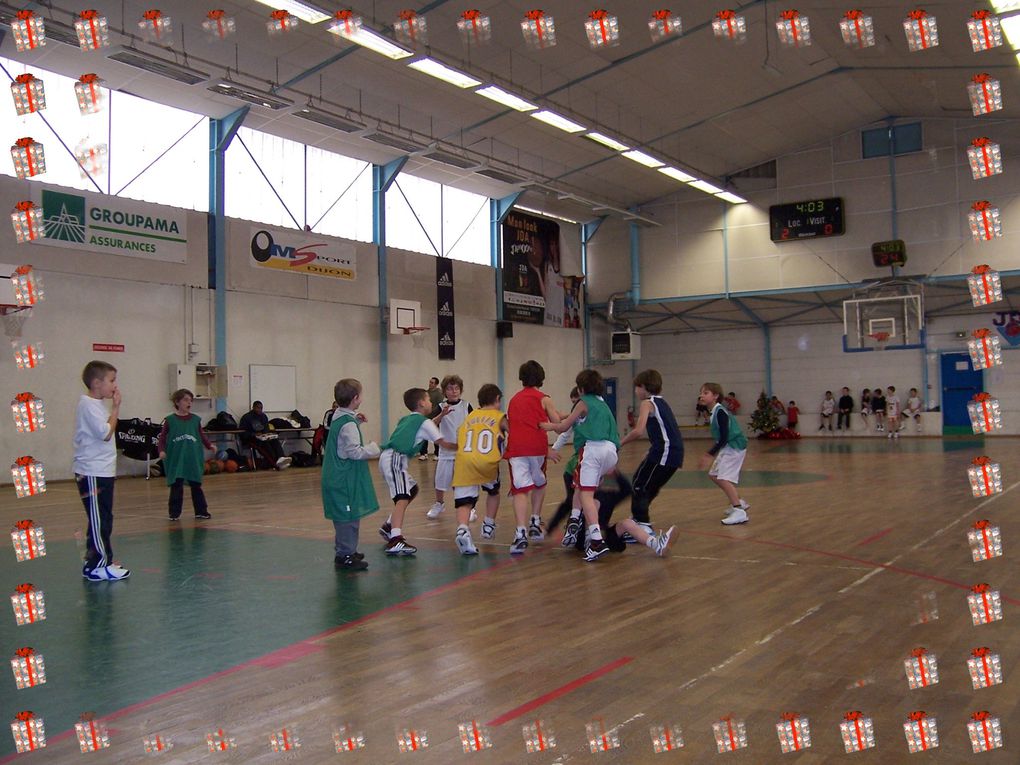 Tournoi de Noel JDA 15 Décembre 2010 - école mini basket et poussins