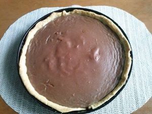 flan patissier au chocolat