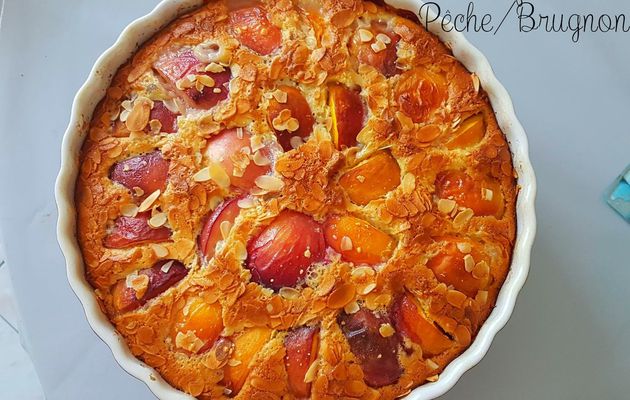 Clafoutis Pêche / Brugnon