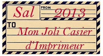 Notre SAL 2013 "Mon Joli Casier d'Imprimeur"