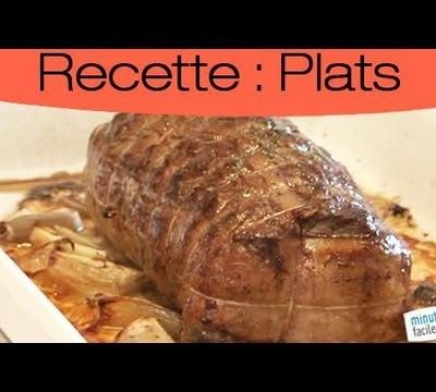 Roti de boeuf au vin de cassis