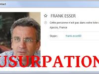 TOUT CA, c'est des FAUX Franck Esser ( FAUX noms, photos volées ) et BROUTEURS !