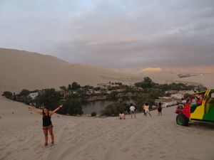 Vues sur l'oasis de Huacachina 