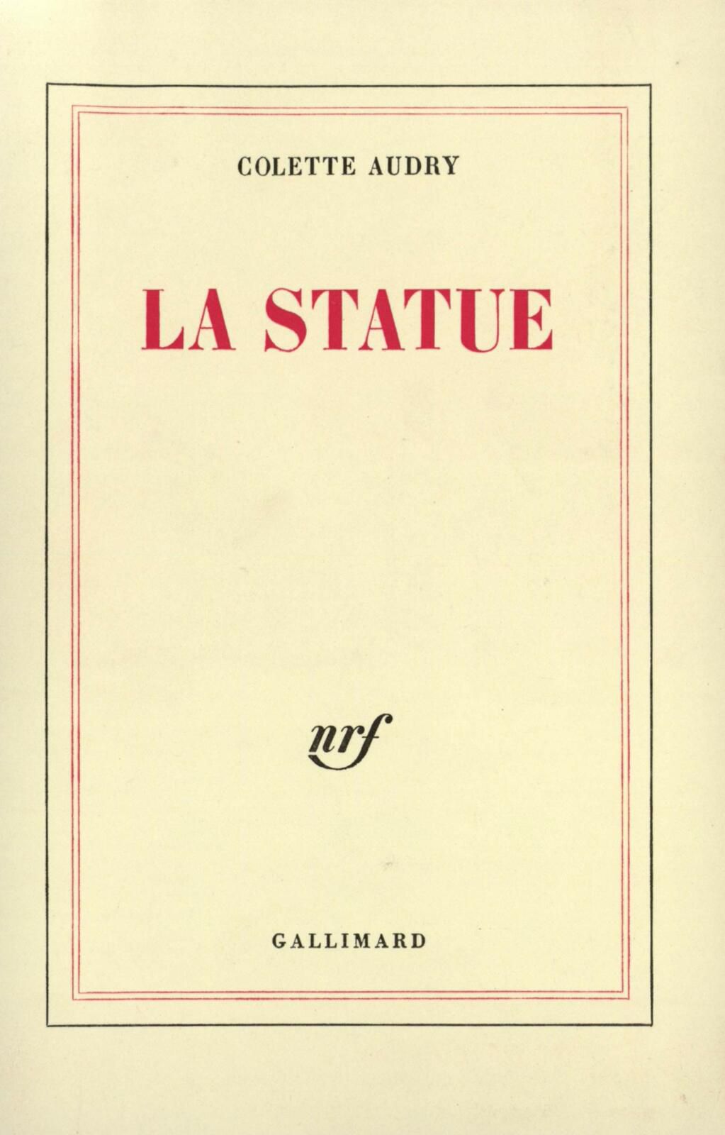 La statue, de Colette Audry, lgbt, elms, heroine lesbienne, roman lesbien