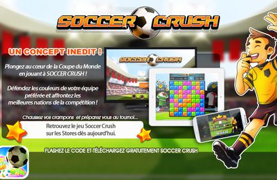 Soccer Crush : un nouveau jeu flash à votre disposition 