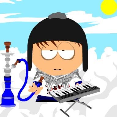 Rob le pianiste en South Park