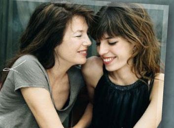 Jane Birkin & Lou pour La redoute