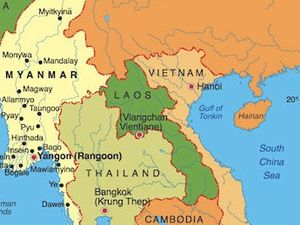 La république démocratique populaire du Laos et ses voisins