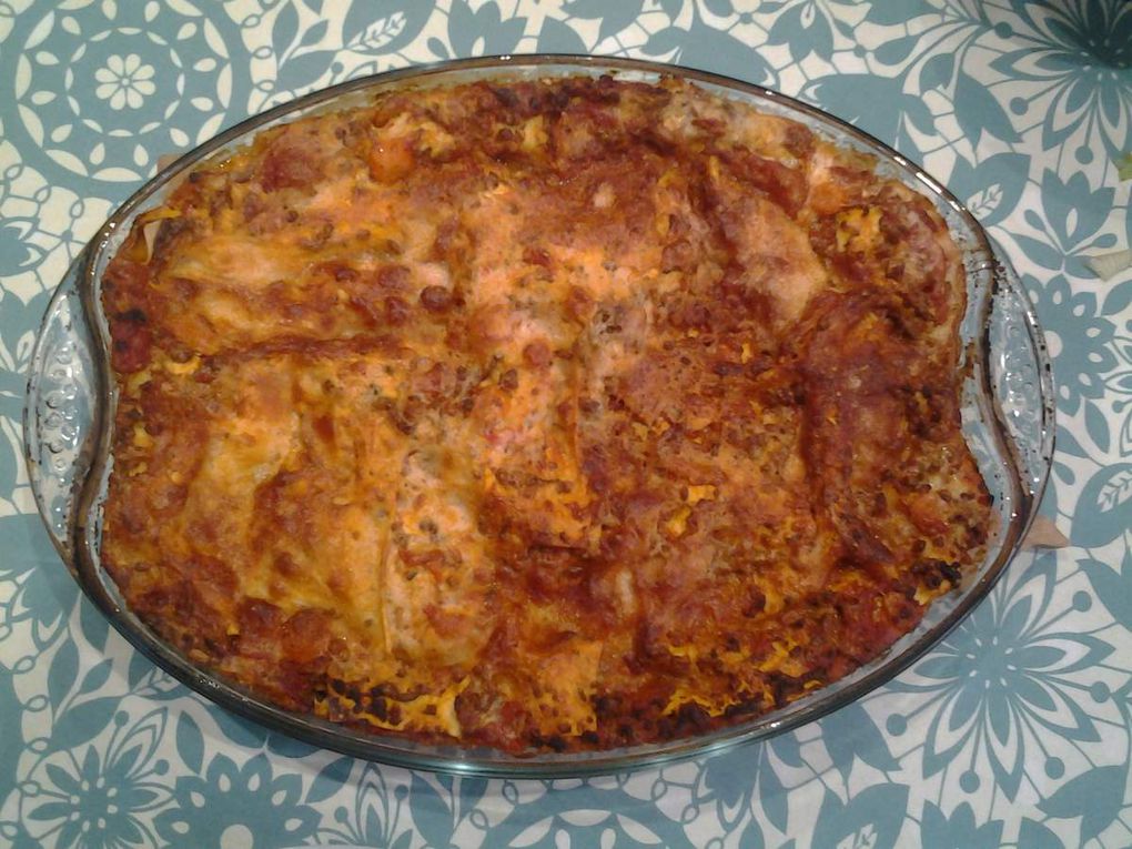 Lasagne à la bolognaise