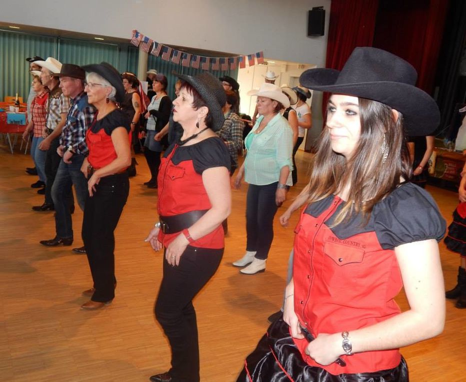 Bal des Cowboy country 45 à St Geneviève des Bois le 8 mars 2015