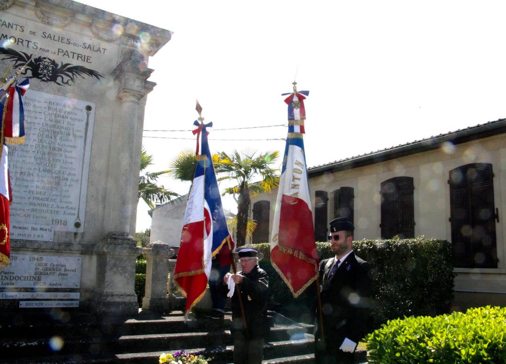 Mazères-sur-Salat - Salies-du-Salat Commémoration du 19 mars 1962, accords d'Evian et Cessez le feu en Algérie