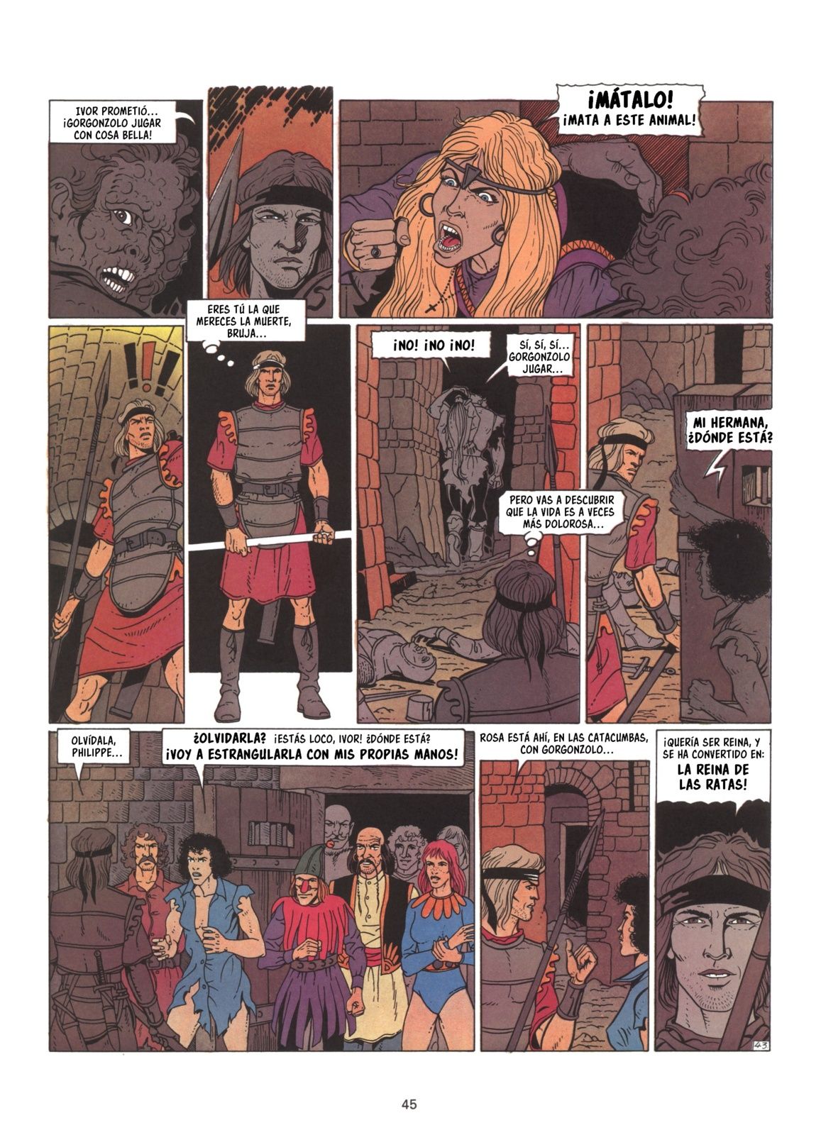 Ivor, Una historia de la Revista Tintín