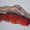 Femme nue allongée sur le ventre 2