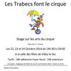 Les trabecs font leur cirque, stage de cirque pour les 5/12 ans le 22/23/24 Oct à Villey le sec