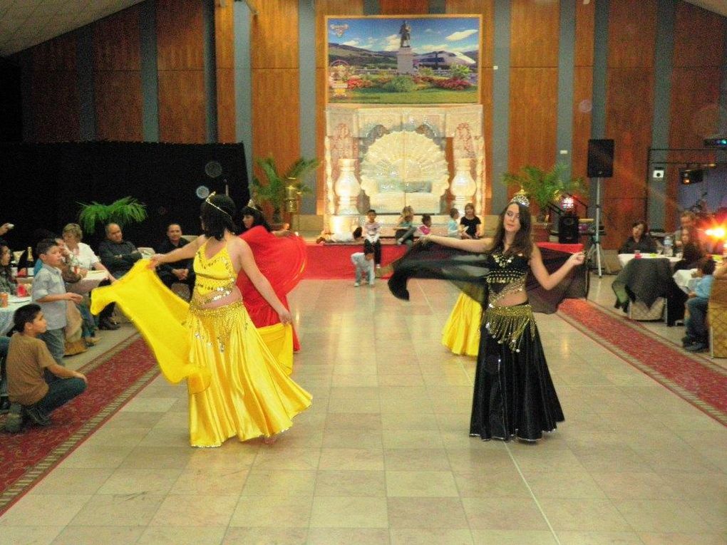 photo de la soirée orientale organisée par culture jeune à Montbard en novembre 2009