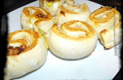 Escargots costauds aux poireaux