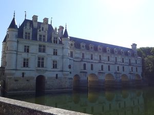 Château de Chenonceau:  attention les yeux ! 
